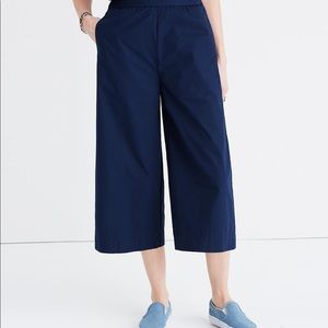 Madewell mayfield culottes size large